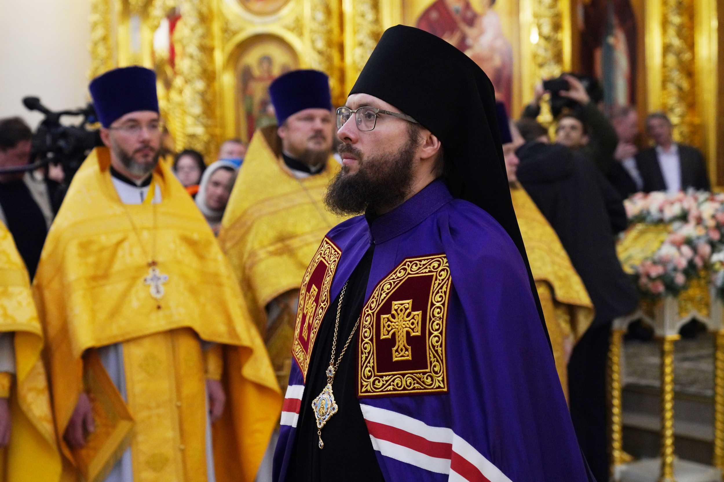 Освящение будущего Храма.